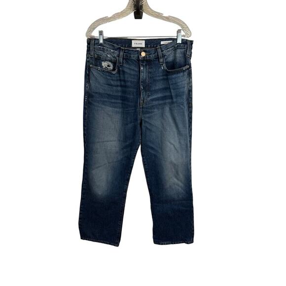 FRAME Le Jane Crop in Northville EUC Size 30 $298 MSRP High Rise - Picture 2 of 13